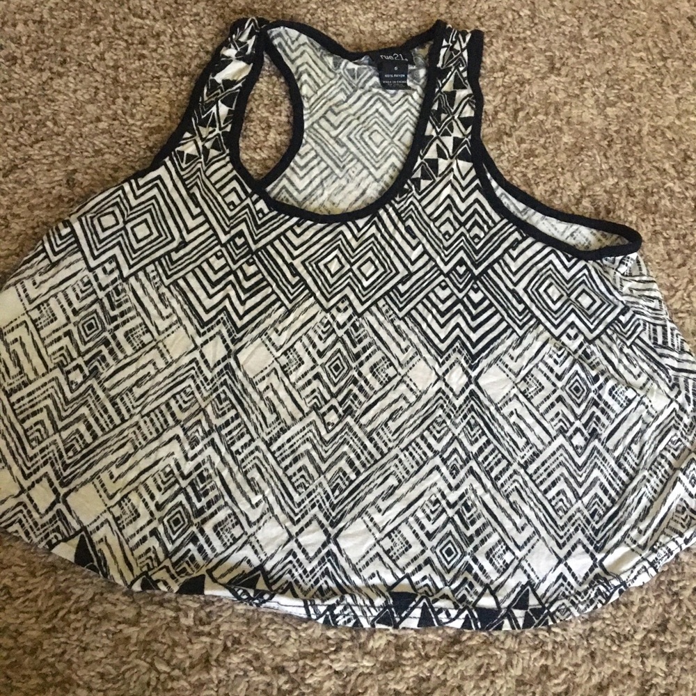 Crop top tank